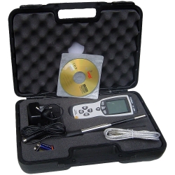 Anemometr / Termometr (rurka Pitota) z USB AB-8880