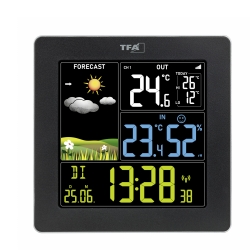 Bezprzewodowa stacja pogodowa z kolorowym wyświetlaczem TFA SUN 2 35.1174.01