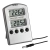 Termometr wewnatrz/zewnatrz TFA Dostmann 30.1020 srebrny