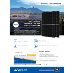 Panel fotowoltaiczny JA Solar JAM54S30-400MR 400W